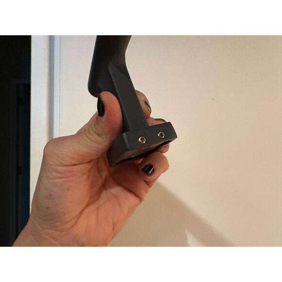 NEW Rejuvenation Allenglade Towel Ring Mid Century Black Bar - Picture 3 of 6